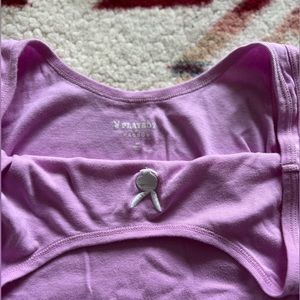 Playboy tank Crop Top (Pink)